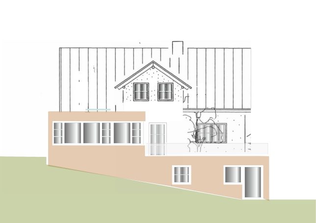 Planung Altbausanierung Anbau Hohenstein
